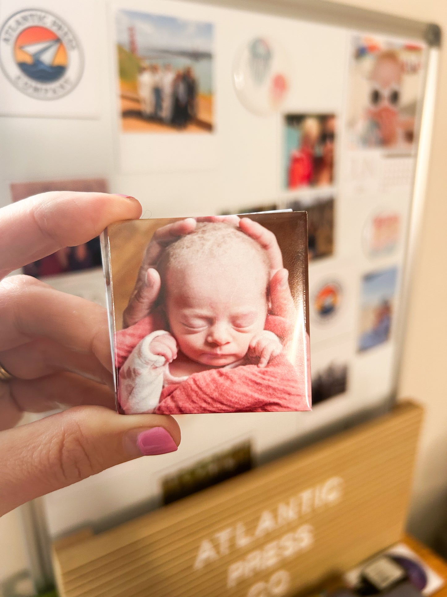 9 Square Fridge Magnets (2x2in)