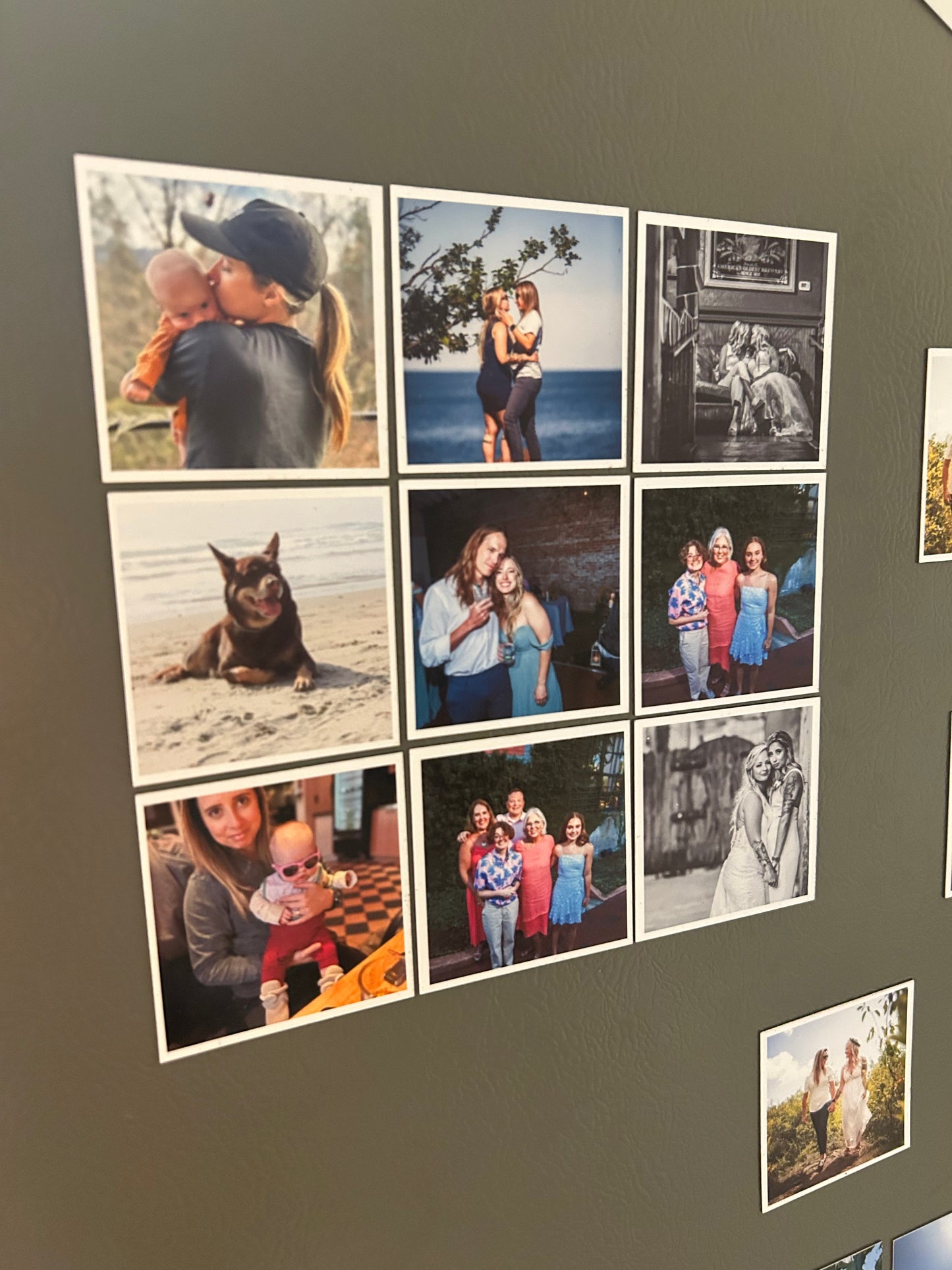 Small 2.5 X 2.5in Custom Photo Magnets