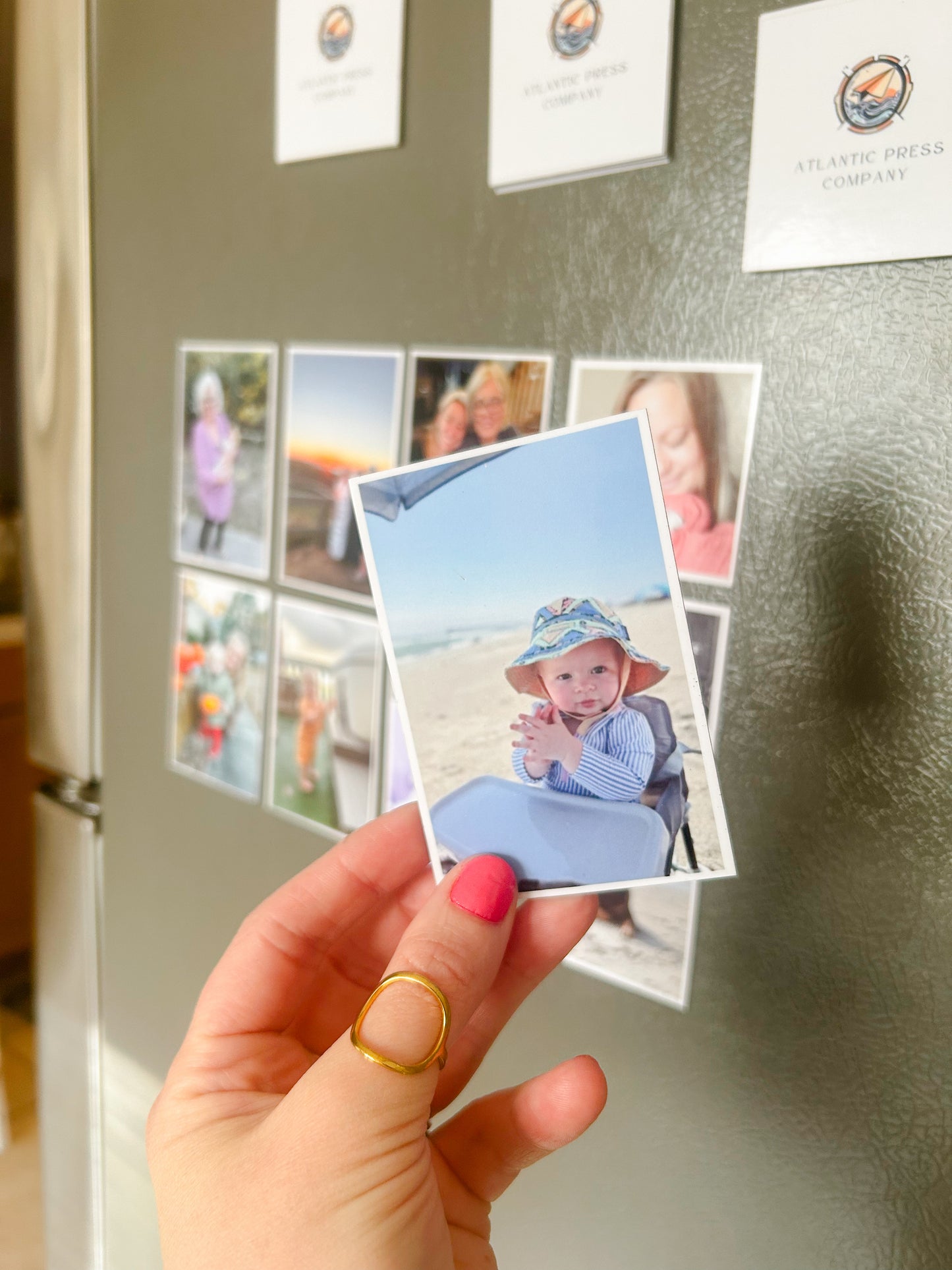 8 Medium 2.75 x 3.5 inches Custom Photo Magnets