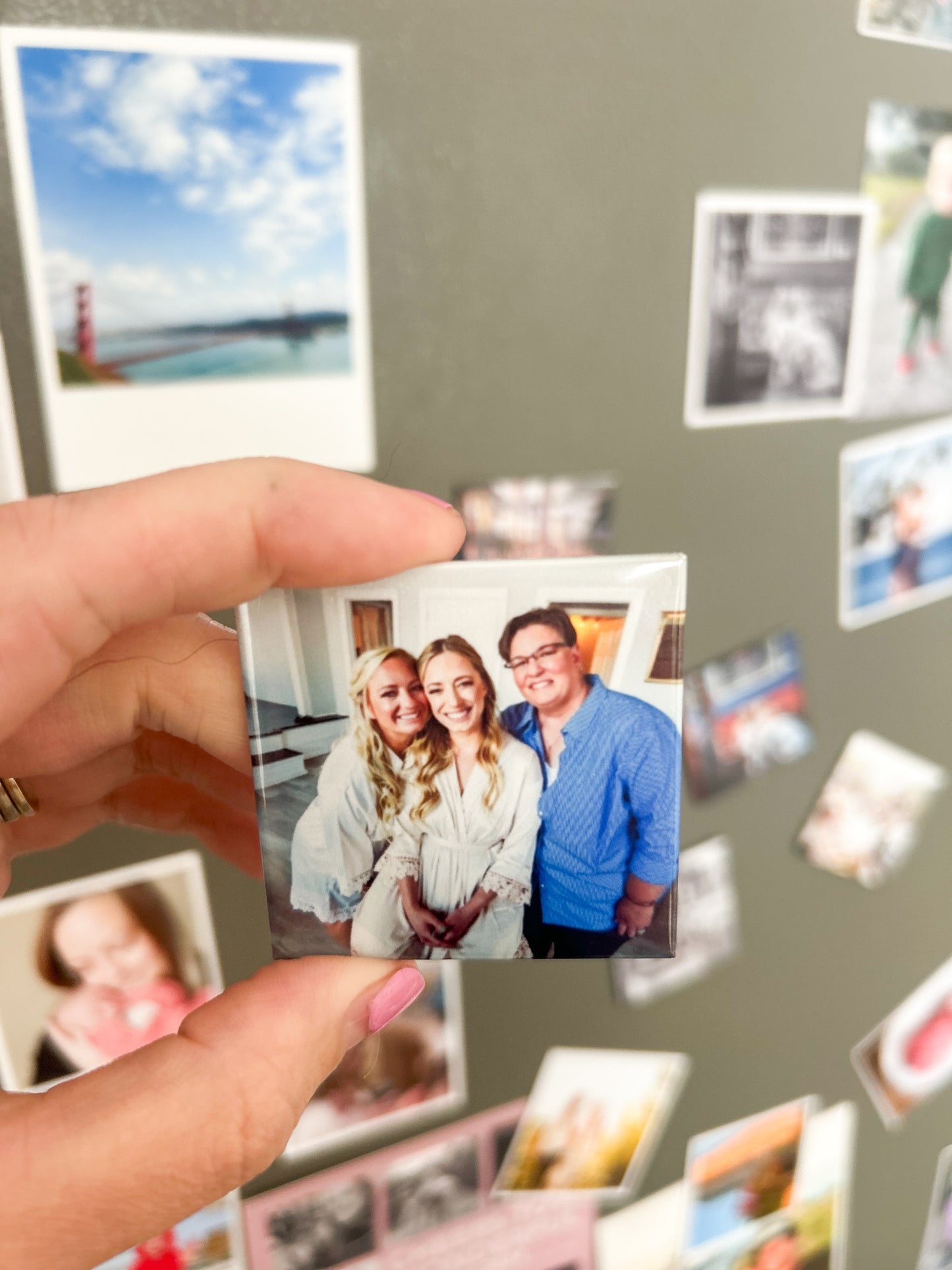 9 Square Fridge Magnets (2x2in)