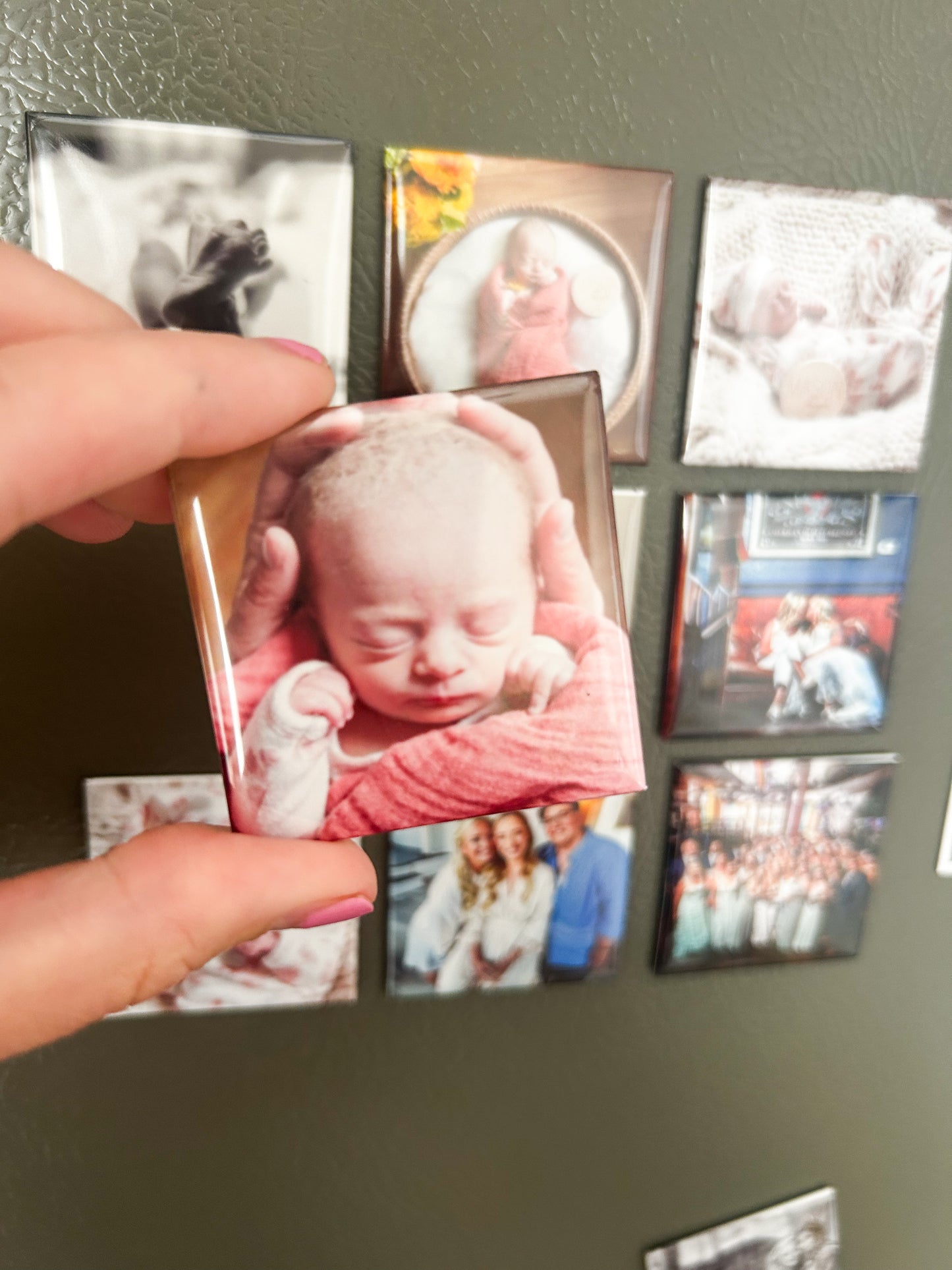 9 Square Fridge Magnets (2x2in)
